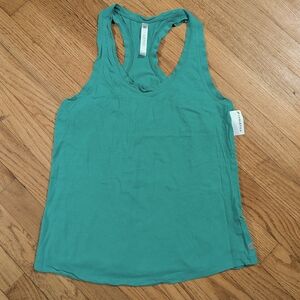 H17 Fabletics Teal Racerback Tank Top